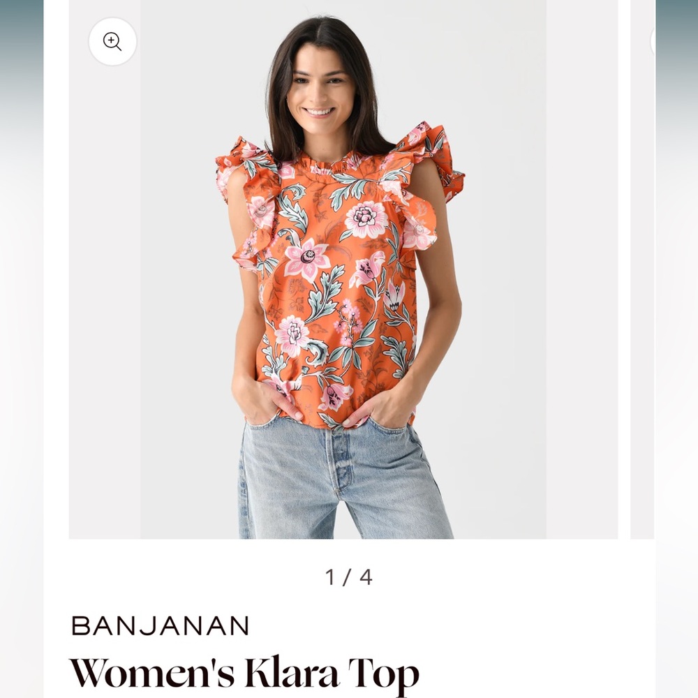NWT Banjanan Klara Top